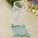2Pcs Cereal Container Storage Containers Keepers BPA Free Blue1000ml+800ml