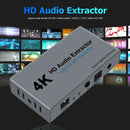 E21 4K HDMI 1.4 Switch 2 In 1 Out w/ Optical SPDIF + 3.5mm Audio Extractor  A