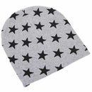 Kids Boys Girls Stars Patterns Soft Cute Knit Hat Beanies Cap gray
