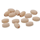 50pcs Stylish Beehive Wood Loose Beads Honeycomb Shape DIY Beading Findings