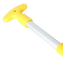 1x Aluminum Alloy Foldable Canoeing Kayak Paddles Oars Accessories Yellow