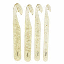 4pcs 12mm/15mm/18mm/20mm Huge Crochet Hook with 9pcs Large-eye Blunt Needle