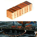 8Pcs/Set RHS-03 Pure Copper PC Computer Cooler RAM Heat Sink Memory Radiat Nw