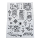 home transparent clear silicone stamp for diy scrapbooking photo decoration3CM&