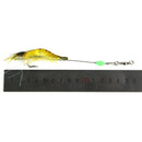 3Pcs/Lot Shrimp Soft Fishing Lure 9Cm 6G Artificial Bait with Luminous Bead