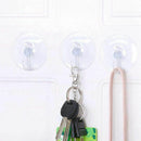 20 X Suction Cups Clear Plastic Cups with Metal Hooks Window Decoration Cab Y5J1