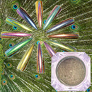 Nail Peacock Powder Nail Mirror Glitter Powder Nail Color Powder Nail Art D S9L2