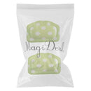 Bath Pillow Cushion Neckrest Back Support Comfort Bathtub Green Dots 2pcs