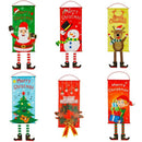 Christmas Decorations Xmas New Year Cloth Hanging Legs Creative Hanging Fla Q2Y7