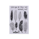 Transparent Silicone Clear Stamp Cling Seal Scrapbook Embossing Album Decor M&E