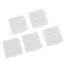 5x New Clear Plastic Battery Box Storage Case Cover Holder For AA AAA Batte