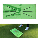 Golf Training Mat Game 60x30cm Practice Rug Training Aid Batting Mat Gift