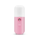 30ml Nano Mist Sprayer Facial Steam Humidifier Spray Beauty Device (Pink)