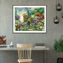 5D DIY Full Drill Diamond Painting Bicycle Cross Stitch Embroidery Mosaic