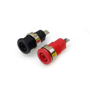 10Pcs 4mm Safety Panel Socket Front Thread Banana Socket