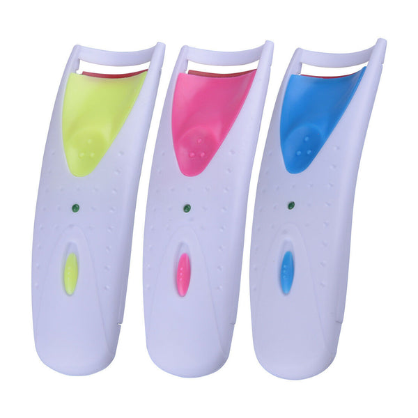 1x Electric Automatic Heated Eyelash Curler Long Lasting Eye Lash Makeup Tool