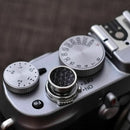 Black Soft Real Leather 12mm Release Shutter Button XT10 D8G2 For Fuji x30 H1T5