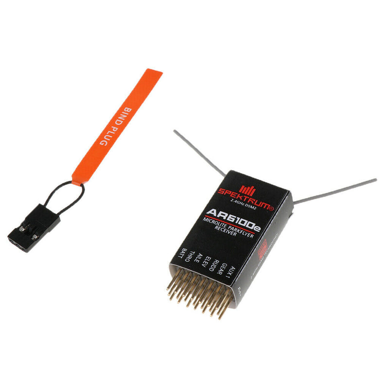 DSM2 AR6100E Receiver 6 Channels 2.4G CM621 for JR  DX6I DX9 DEVO10