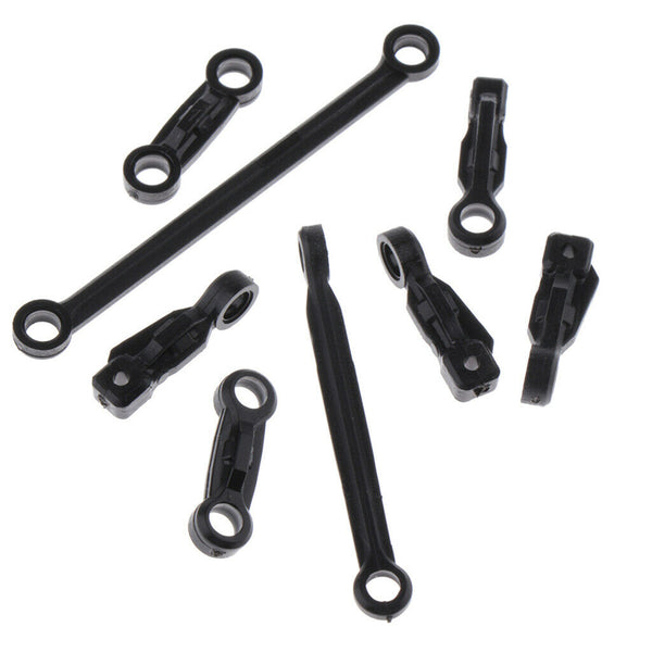 8pc Steering Servo Linkage Pull Rods Upper Swing Arm for Wltoys K989 RC