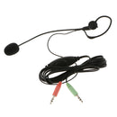 Corded PC Headset with Microphone, Dual 3.5mm Jack Noise Cancelling Monaural