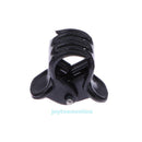 100pcs/Bag Small Plastic Black Hair Clips Clipper Clamp For Women Ladies 6 Claws