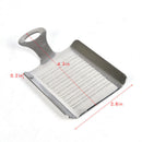 kitchen Gadget Tools Stainless Steel Ginger Garlic Fruit Grater Grinder Zes BX