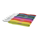 9Pcs/Set Sewing Needles Aluminium Crochet Hooks Needles Knit Weave Craft Ya J4V3
