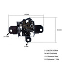 New Hood Latch Lock Catch Fits 1998-2010 Beetle + Pull Handle 1C0823509 AE