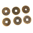 6 Units Ching Coin Brass Fortune Coin Suitable For Collection