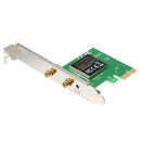 2.4G Wireless 300Mbps Pci-Express Adapter 802.11B/G/N Wifi Card with Antenn
