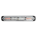 2PCS Car Truck LED Warning Hazard Strobe Flashing Lamp Bar Beacon White