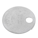 4x Spark Plugs Gapper Round Coins Type 0.5 To 2.4 Mm