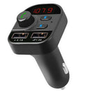 Bluetooth Car FM Transmitter MP3 Player Hands Free Radio Adapter USB Charger Ew