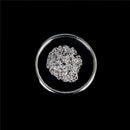 2Pcs Magic Ring and Chain Cool Magic Trick Props Metal Knot Ring On Chain 3c