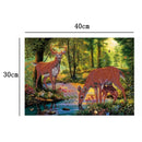 Wild Deer 5D Diamond Painting Embroidery DIY Cross Stitch Craft Home Decor