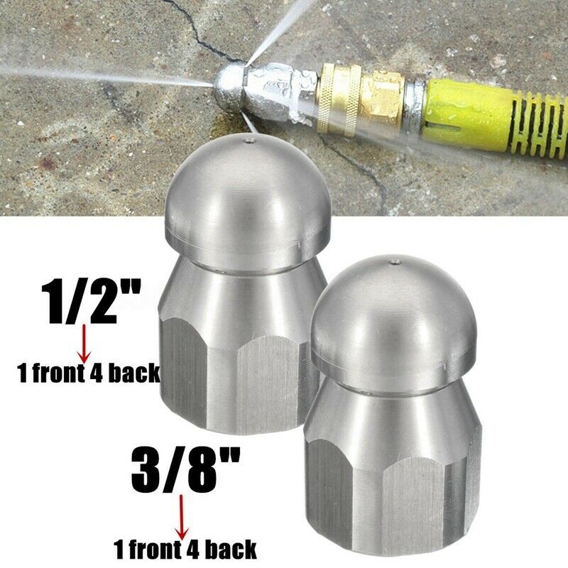 Pipe Jetter Pressure Washer Drain Sewer Cleaning Pipe Jetter Rotary Nozzle
