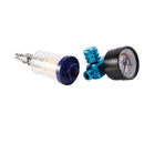 1/4 Inch Air Pressure Regulator Aluminum Alloy Spray Pressure Gauge Regulat D5J4