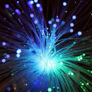 LED Multi Colour Changing Fibre Optic Fountain Night Light Lamp Home Decor Nice