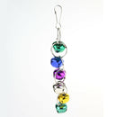 6pcs Parrot Toys Set Chewing Swing Rattan Ball String Bells Perches