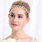 Gorgeous Ladies Girls Leaf Crystal Hair Band with Ribbon Headwear