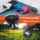 Outdoor Portable Electronic Ultrasonic Solar USB Insect Mosquito Repeller
