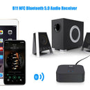 B11 3.5mm Jack Bluetooth 5.0 Audio Receiver Wireless AUX Adapter to RCA Speaker