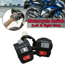 Motorcycle 7/8'' Handlebar Horn Turn Signal Fog Light Control Start Off Switc-