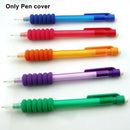 Pack of 10 Comfort Ridged Foam pen pencil right left handed handwriting grips AU