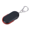 Anti-Lost Alarm Key Finder Locator Keychain Whistle Sound LED(Random Color) A