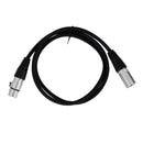 Microphone Lead / Mic Cable / XLR Lead Balanced Male To Female Plugs 1M