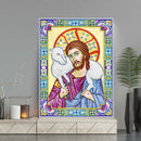 5D DIY Special Shaped Diamond Painting Religious Cross Stitch Mosaic Kit