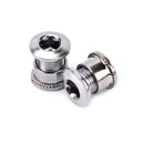 4pcs Crankset Bolts Crank Bolts Crank Screws Nuts for Double Crankset OZ
