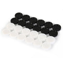 international checkers portable folding plastic chess game board + 24pcs chess3c