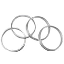 4Pcs Aluminum Centric Spigot Hub Rings Wheel Spacer Set 61.1Mm ID To 73.1Mm
